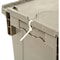 Global Industrial Distribution Container With Hinged Lid, 18x13x15, Gray 270281GY - alternate 3